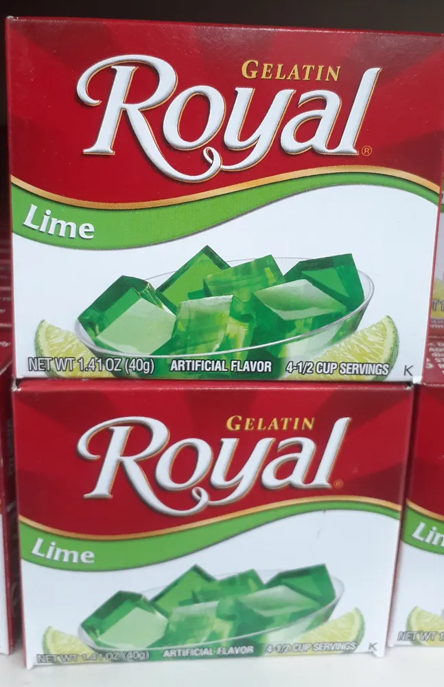 Gelatin lime