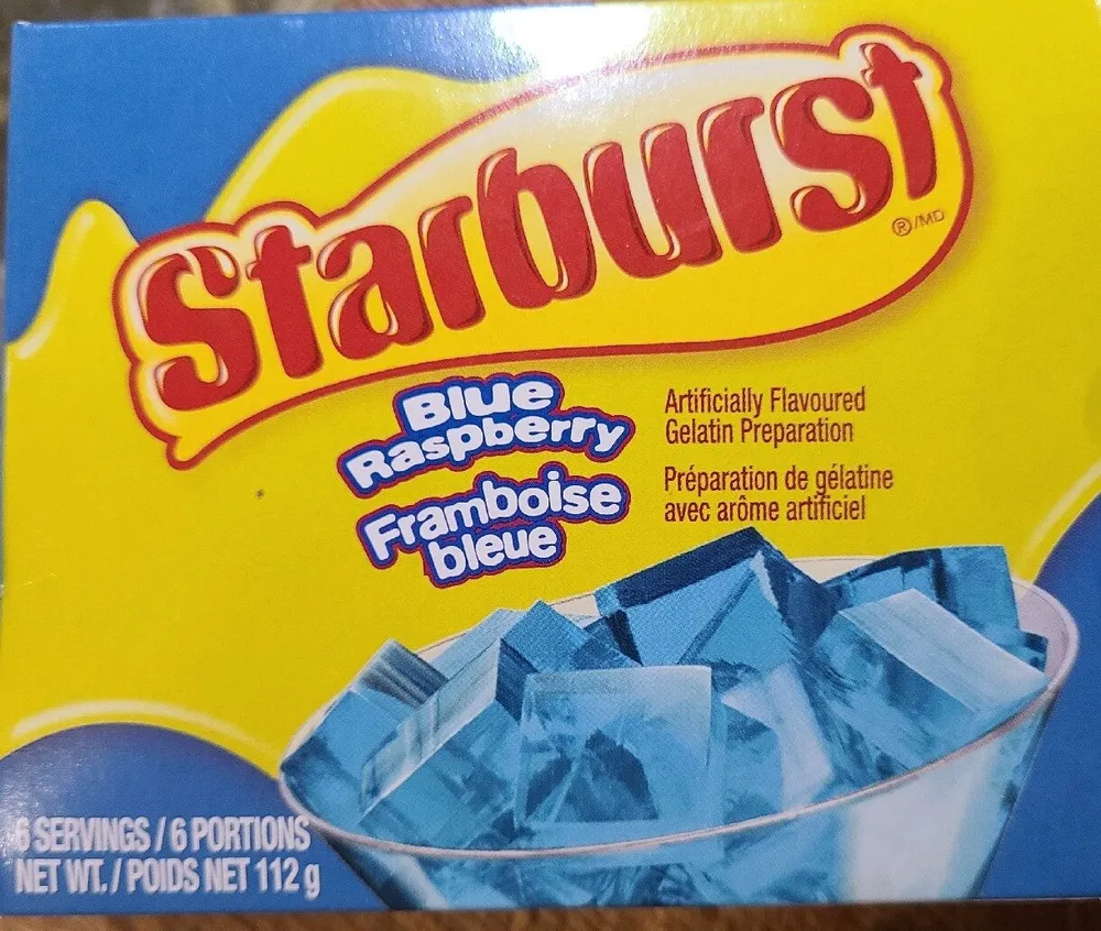 Blue Raspberry Gelatin