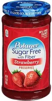 Polaner, sugar free with fiber preserves, peach