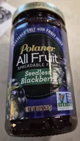 All Fruit Spreadable Fruit Seedless Blackberry