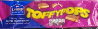 Toffee filled biscuit