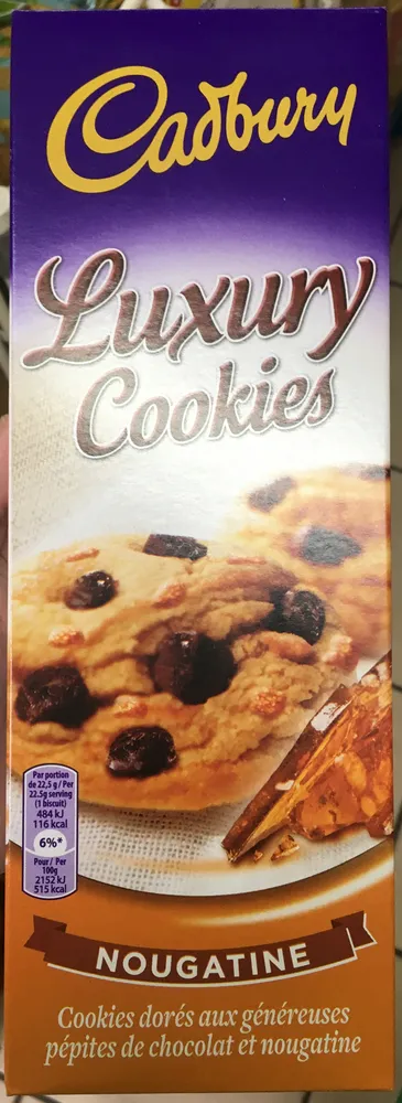 Luxury Cookies Nougatine