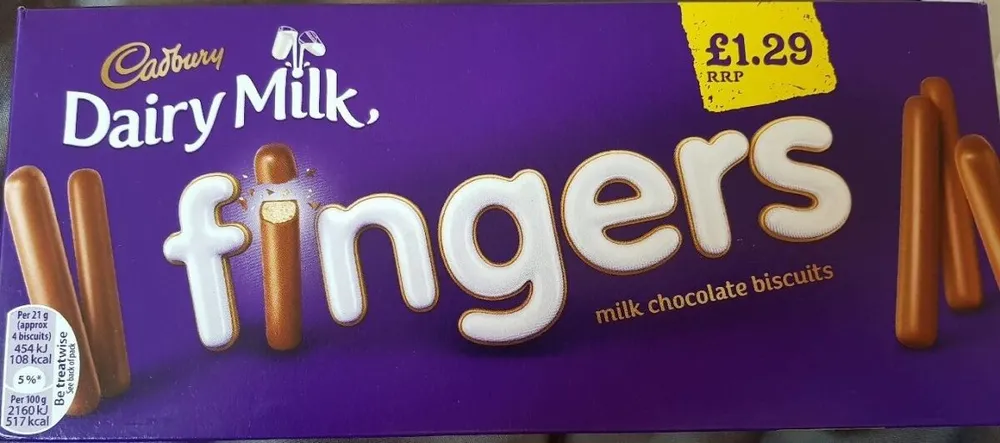Dairy Milk Fingers