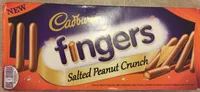 Cadbury Salted Peanut Biscuit Fingers