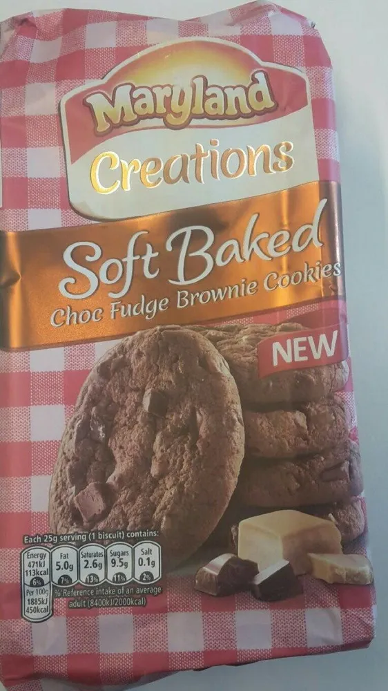 Maryland Creations Soft Baked Choc Fudge Brownie Cookies