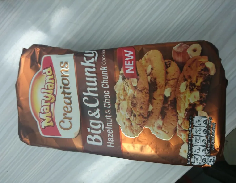 Maryland Big & Chunky Hazelnut & Choc Chunk Cookies