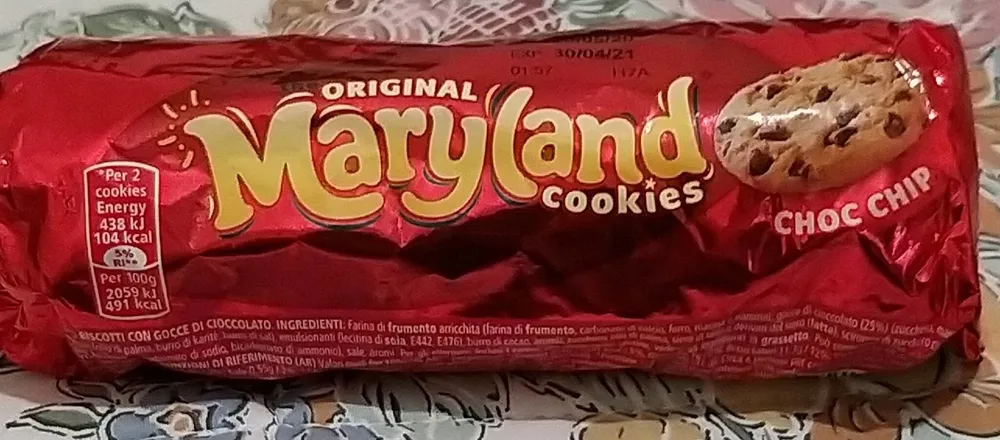 Original Maryland cookies choc chip