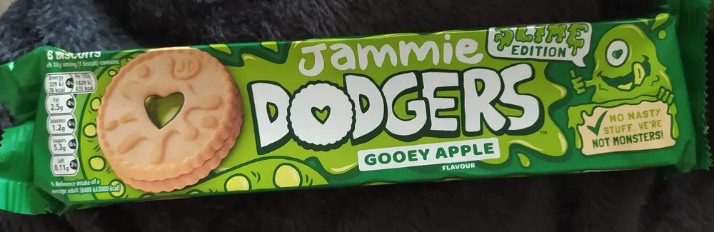 Jammie Dodgers gooey apple