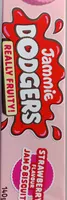 Strawberry flavour jam & biscuit