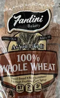 100% Whole Wheat Bread