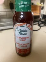 Walden Farms strawberry syrup