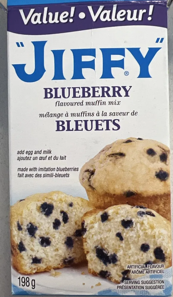 Blueberry Flavoured Muffin Mix