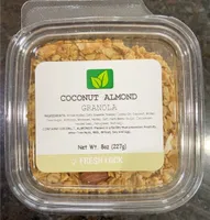 Coconut almond granola