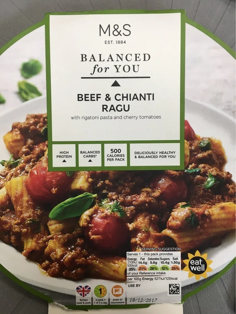 Beef & chianti ragu