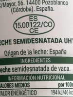 leche semidesnatada