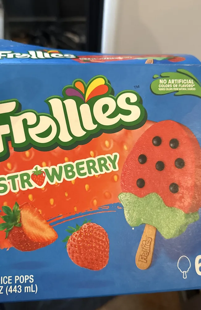 Froliies Strawberry Fruity Ice Pops