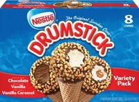 Drumstick variety ice cream cones