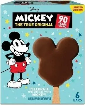 Light ice cream bars