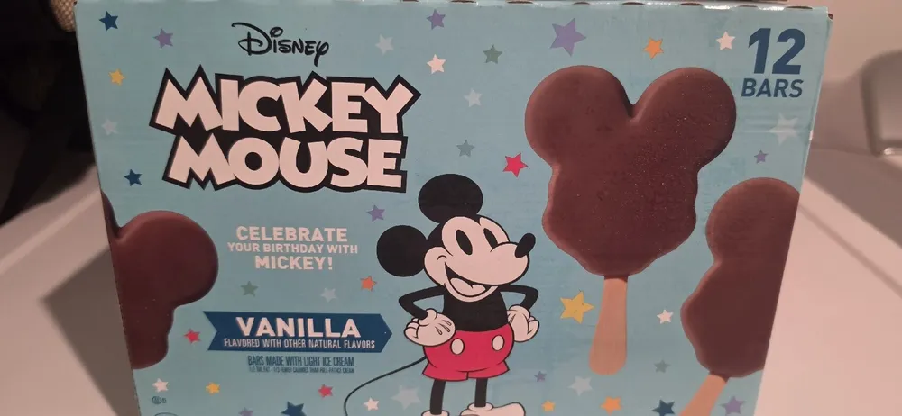 Mickey Mouse Ice Cream Bar