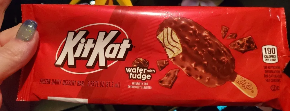 Kit Kat chocolate Ice cream bar