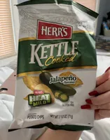 Kettle Cooked Jalapeño flavored chips