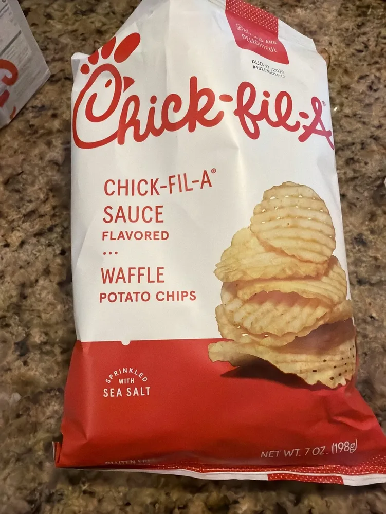 Chick-fil-A Sauce Flavored Waffle Potato Chips