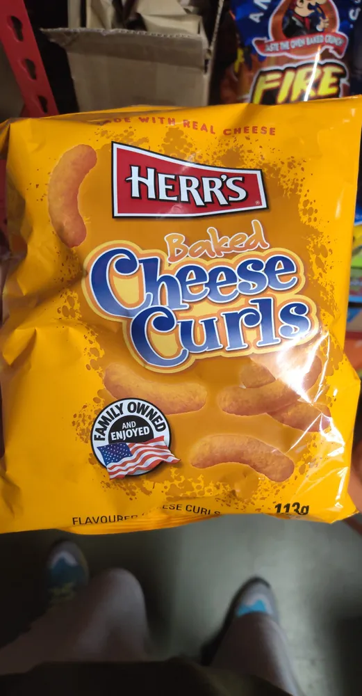 Baked Cheese Curls