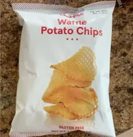 Waffle potato chips