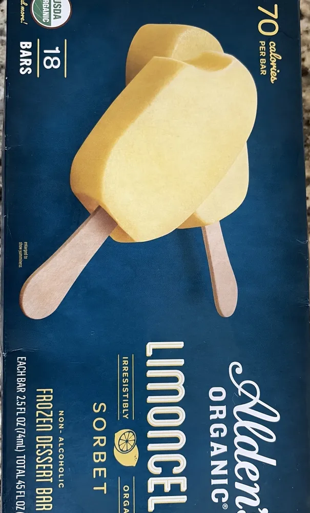 Limoncello sorbet