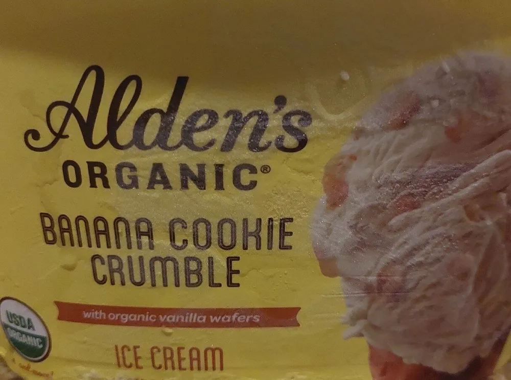 Banana Cookie Crumble Ice Cream