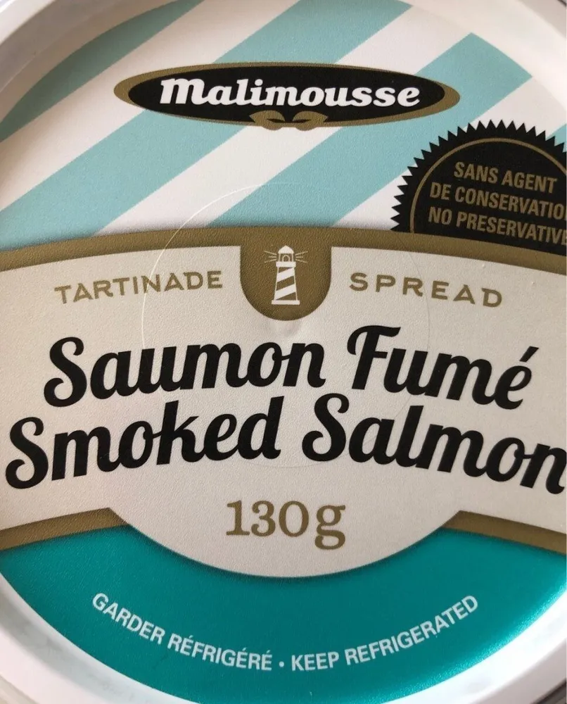 Tartinade saumon fumé