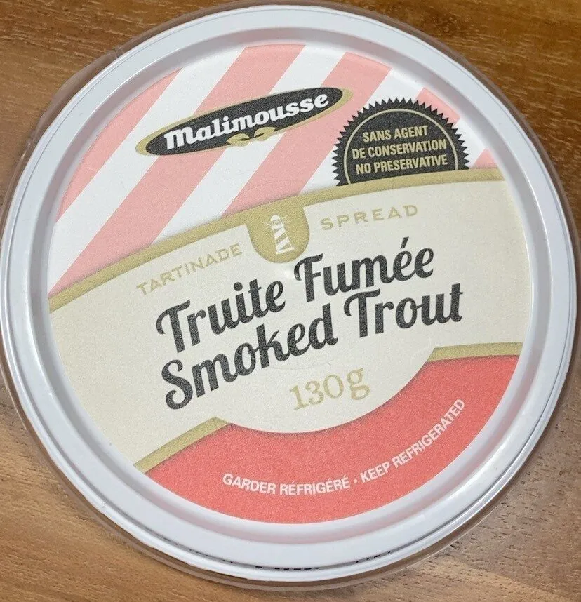 Tardinade truite fumée