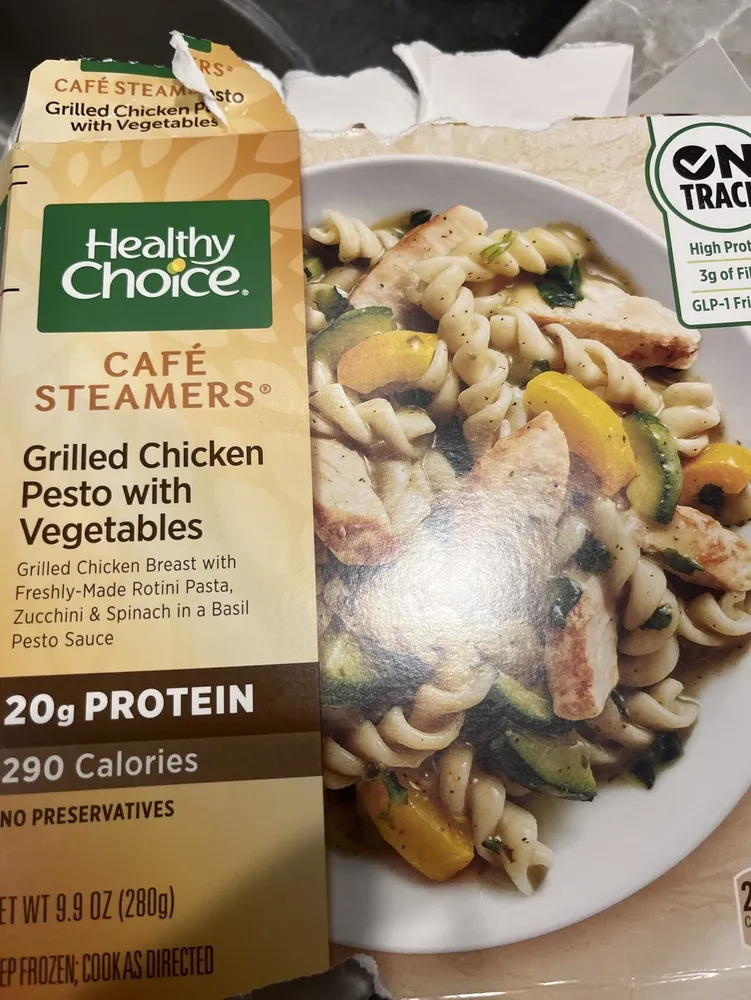 Grilled Chicken Pesto with Vegetables