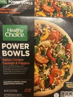 POWER BOWLS Italian Chicken Sausage & Peppers