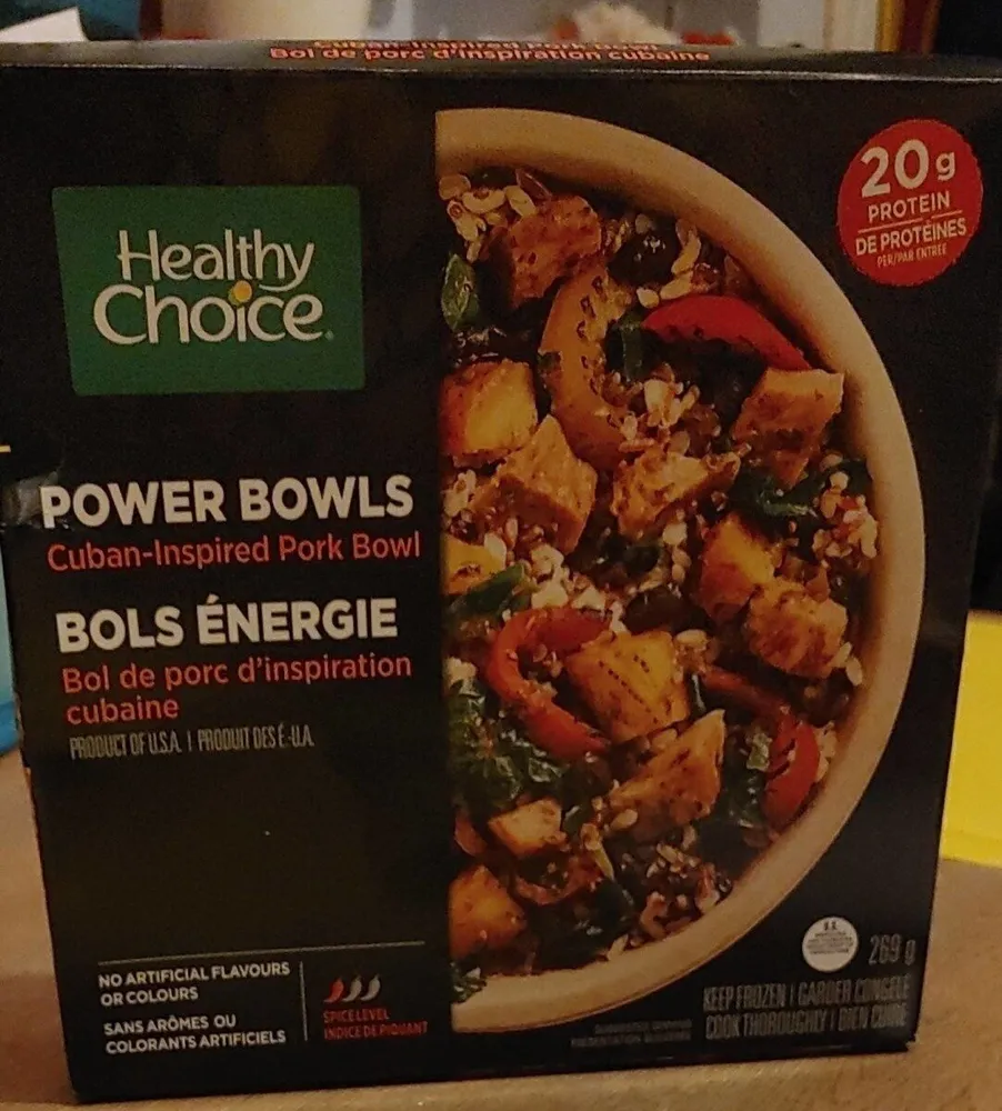 Bols Énergie - Bol de porc d'inspiration cubaine