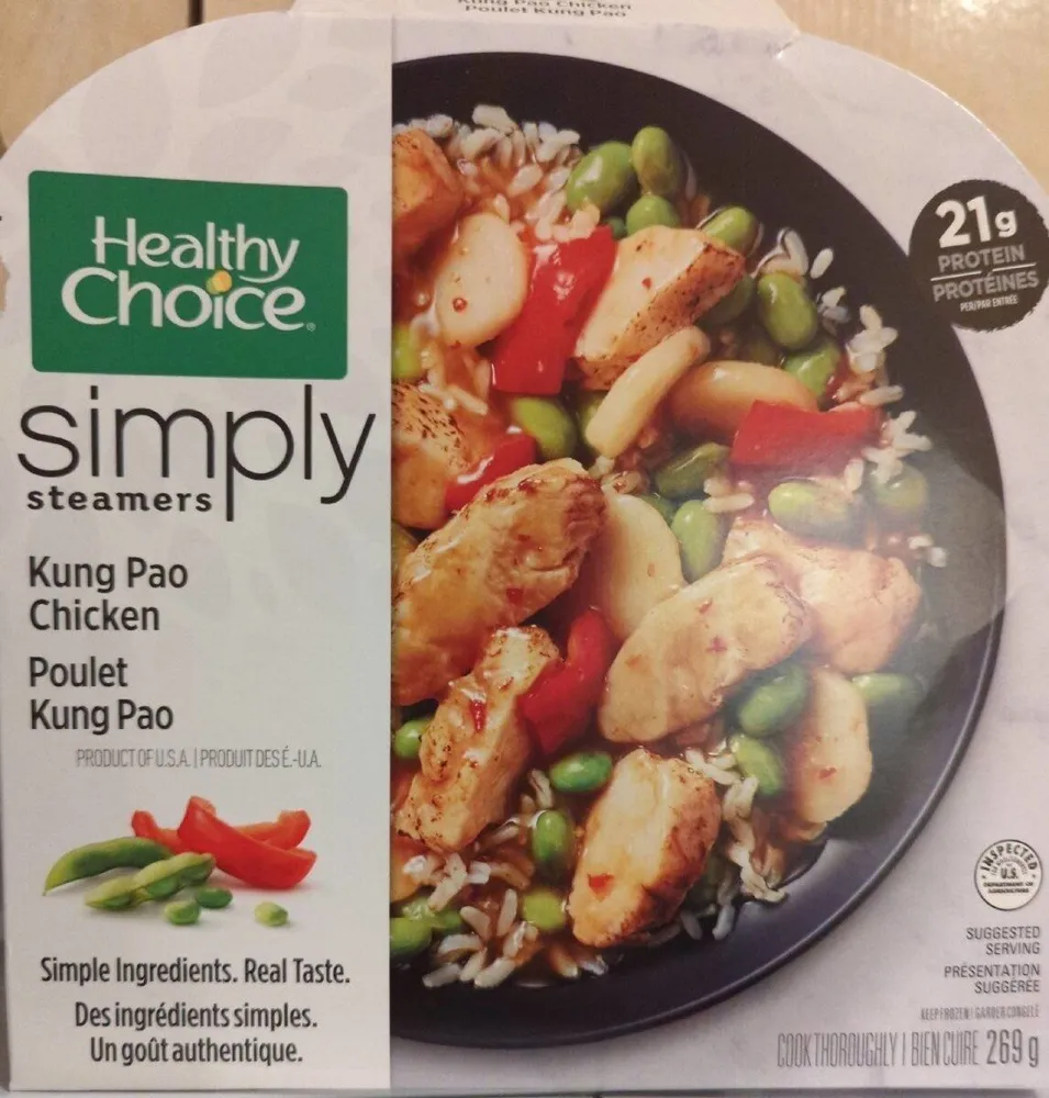 Simply steamers poulet kung pao