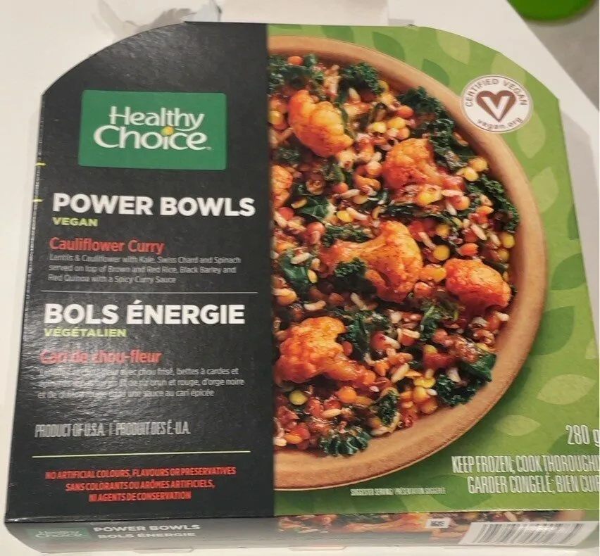 Bols energie vegetalien