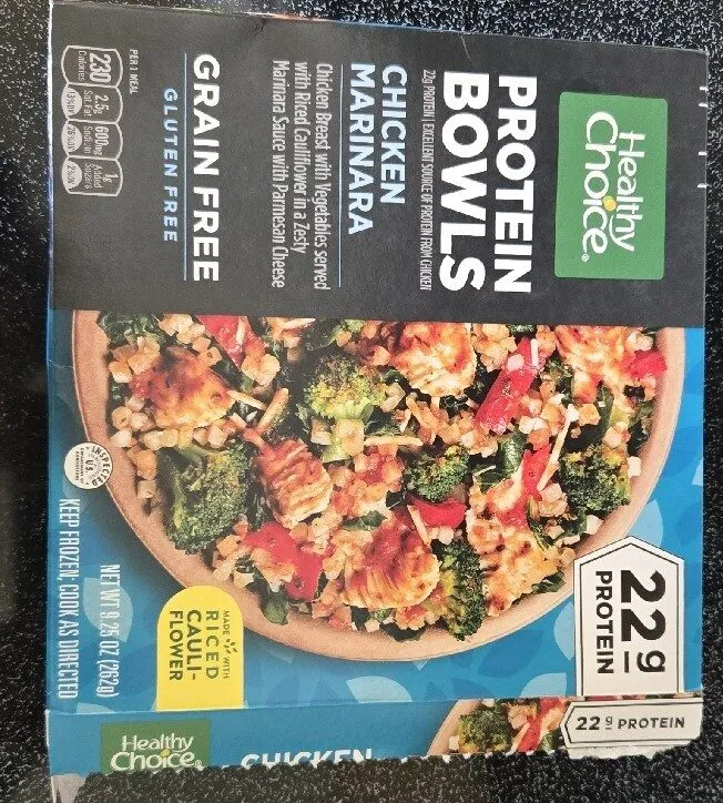 Protein Bowls Chicken Marinara