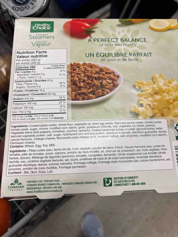 Turkey Lasagna Bowl