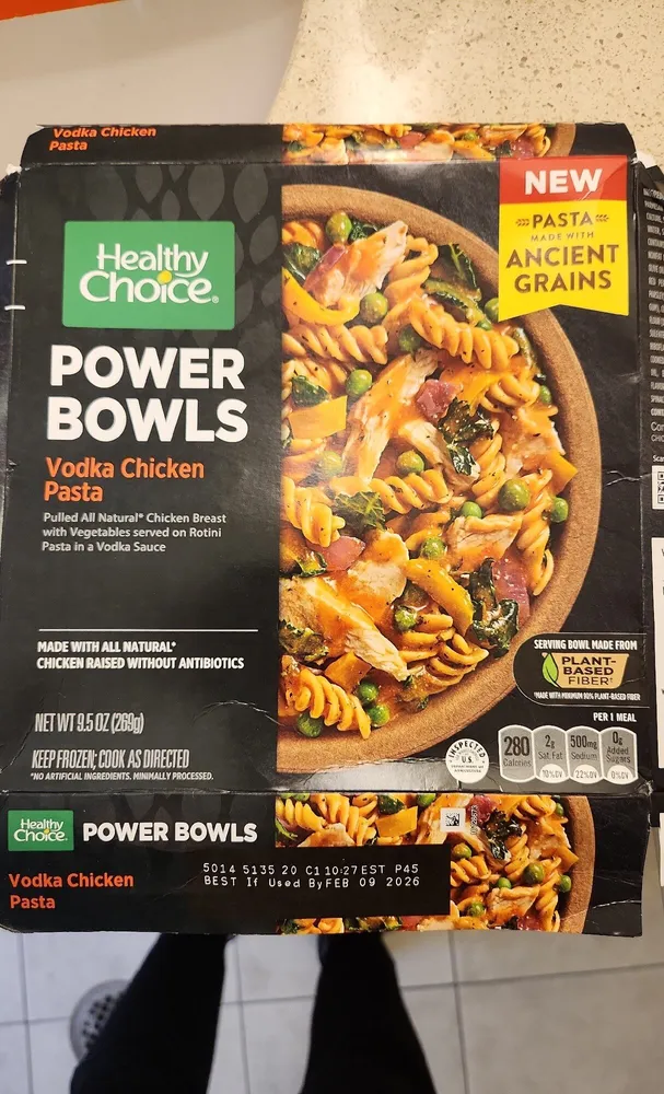 Protein Bowls Vodka Chicken Pasta