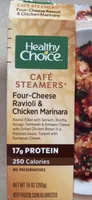 Café Steamers Four-Cheese Ravioli & Chicken Marinara
