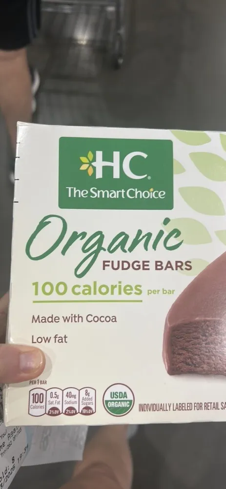 Organic Fudge Bars