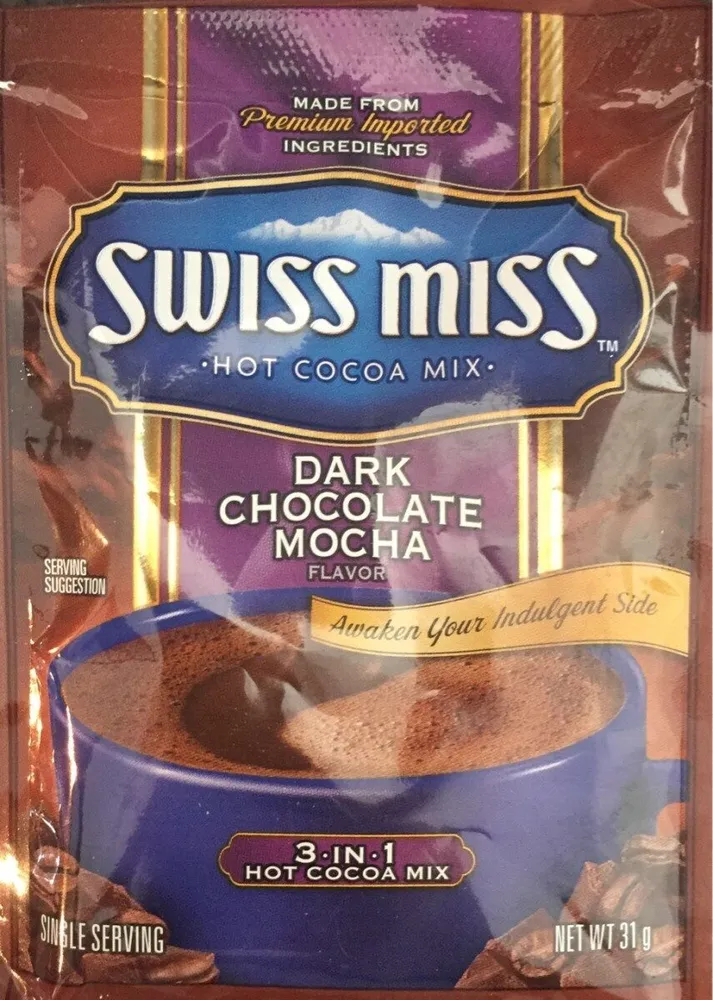 Dark chocolate moka