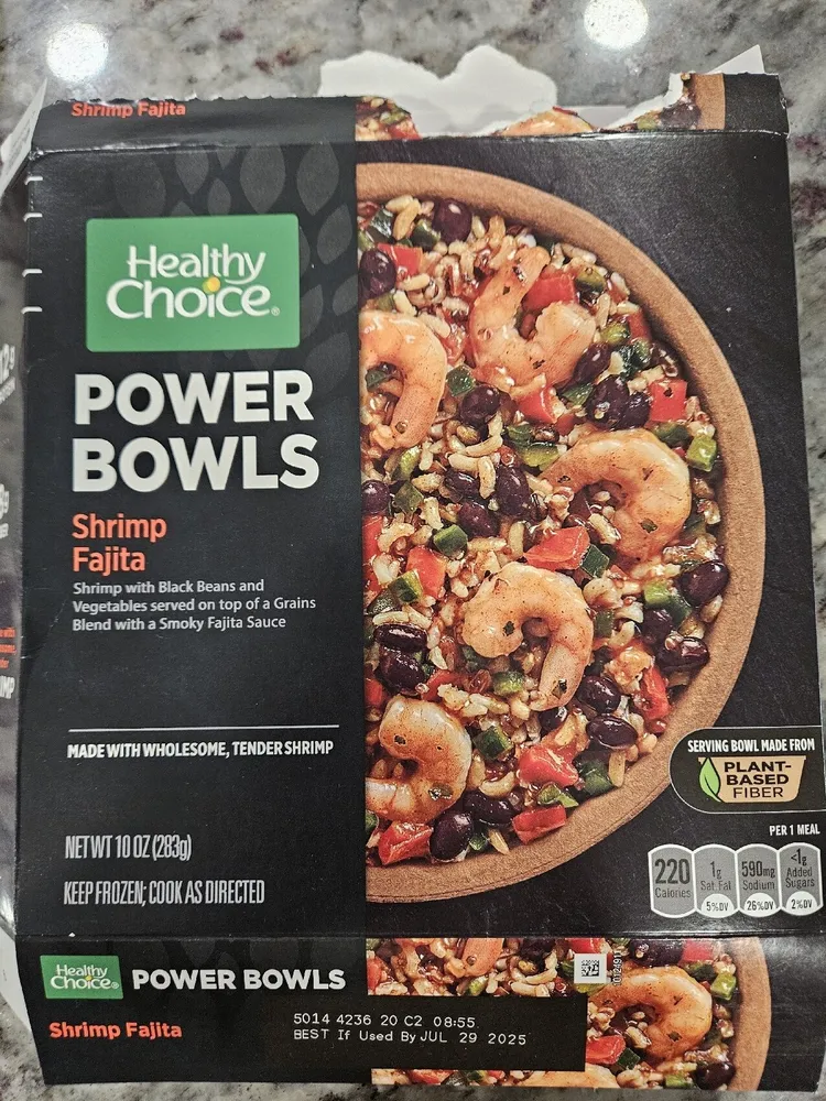 POWER BOWLS Shrimp Fajita