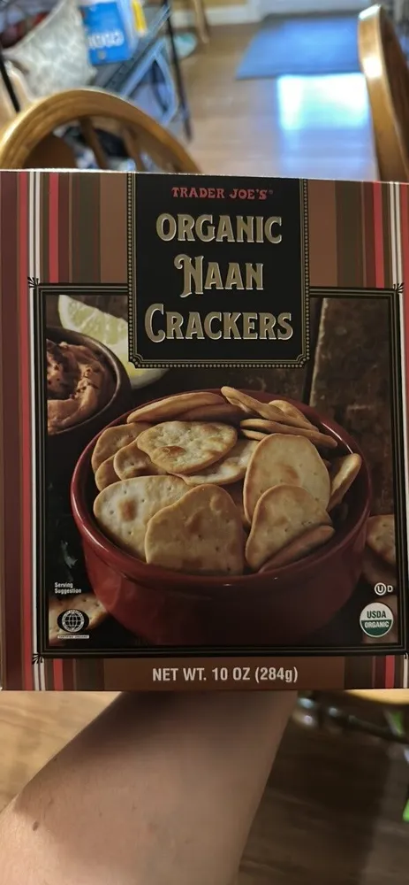 Organic Naan Crackers