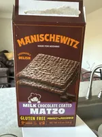 Manishewitz Gluten Free Chocolate Covers Matzah