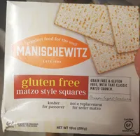 Matzo-style squares