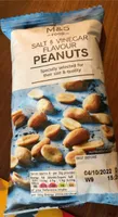 Salt and vinegar flavour peanuts