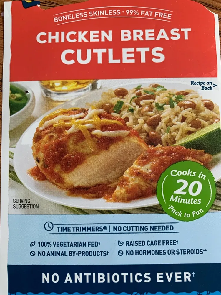 CHICKEN BREAST CUTLETS
