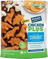Chicken Plus Panko Breaded Chicken Breast & Vegetable Dino Nuggets